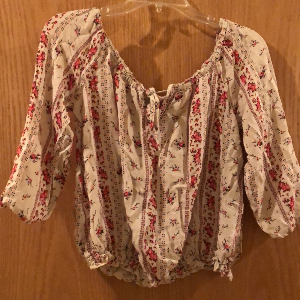 Off the shoulder blouse